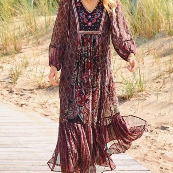 Soft Surroundings Dresses & Skirts - Soft Surroundings Mosaic Maxi Dress